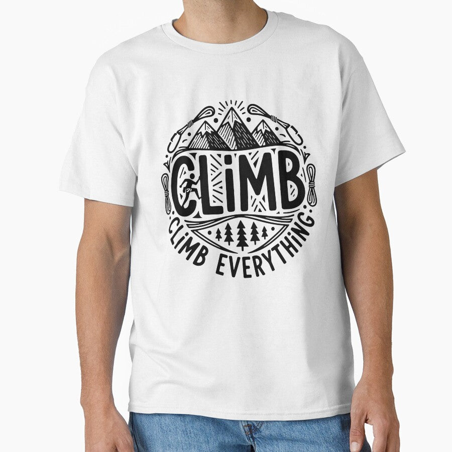 Climb Everything Mountains Trees Adventure by LuminOrb