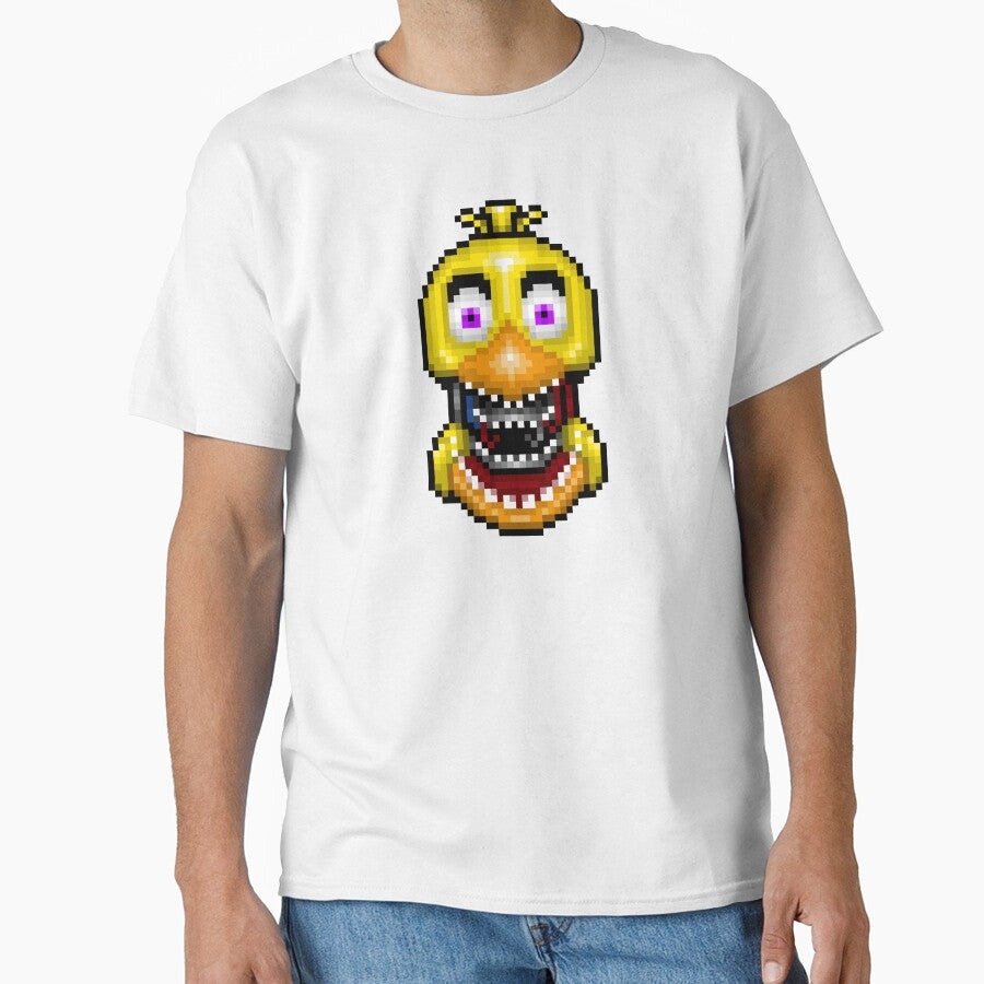 Five Nights at Freddy's 2 - Pixel art - Withered Old Chica by GEEKsomniac