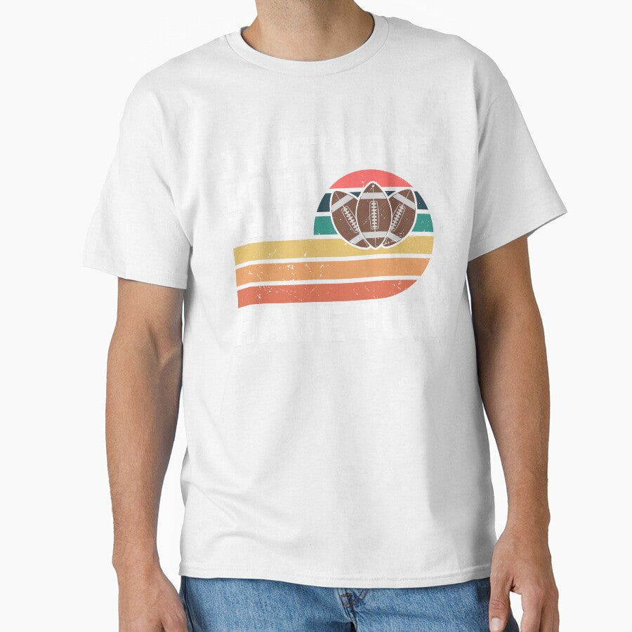 Funny Football Baseball Just Hope Both Teams Have Fun Retro by roboartpixel