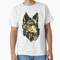 Gold wild wolf by Maryart8