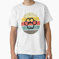 Dog Lover - Sunset Retro Design by Achidesign