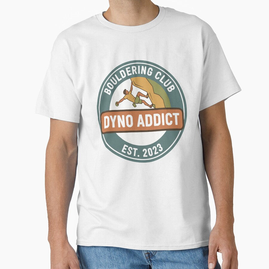 Bouldering Club Dyno Addict Est. 2023 by LuminOrb