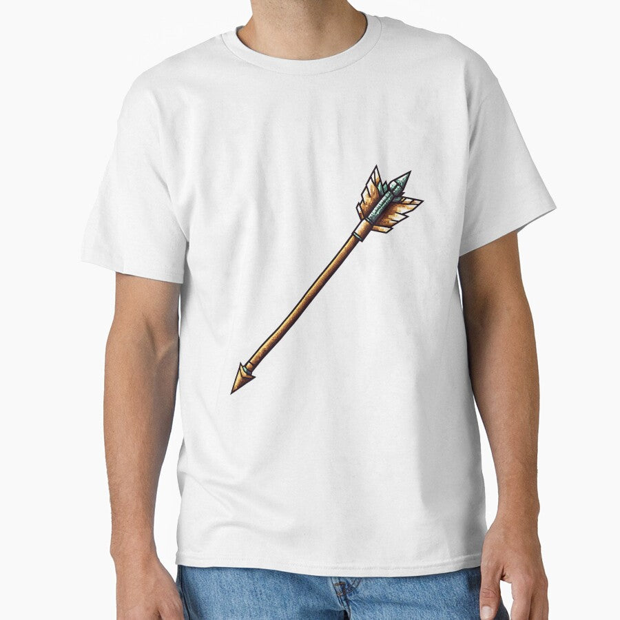 Retro Pixel Art: 8-bit Arrow by bapupa