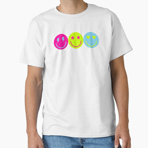 3 preppy smileys in pink, blue and green by SUUSCK ★