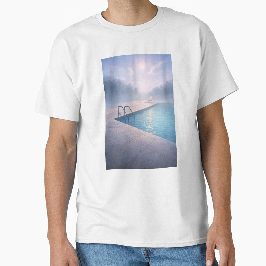 You Shouldn't Be Here – Liminal Pool Dreamscape Aesthetic by 486DesignCo