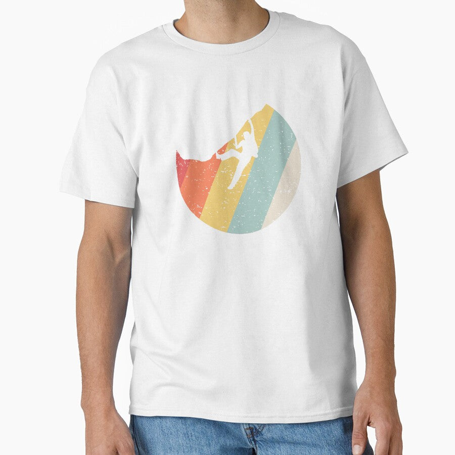 Vintage Retro Rock Climber by Vanover Designs