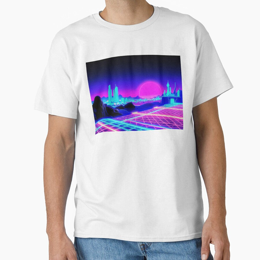 Sunset In Neon City by AlienButterfly