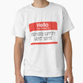 Hello my name is emotional support water bottle by Maggie Elias