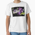 Otherworld Glitch Florals in Space-Green by BioDigital-Jazz