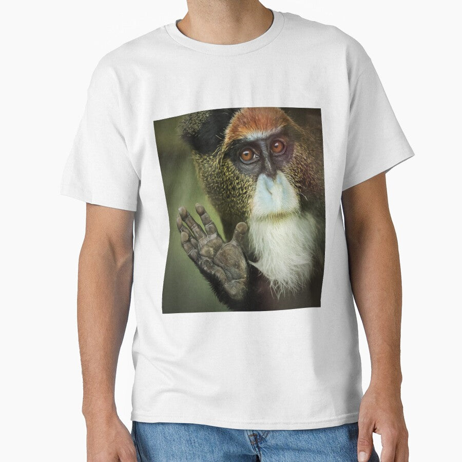 De Brazza's Monkey by Conservation Art Emporium