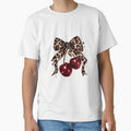 Cherry Bow Leopard Print – Coquette Girly Aesthetic by Aura.Creative