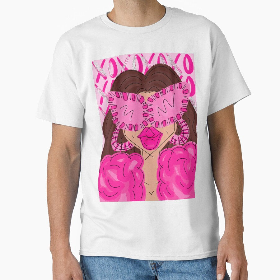 preppy pink girl portrait by SUUSCK ★