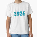 I Rocked Retro blue band Class of 2026 (print on dark) by Cottageshop