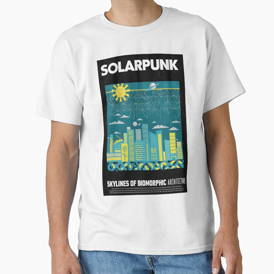 Solarpunk: Biomorphic Architecture Skyline by Raw-Ink