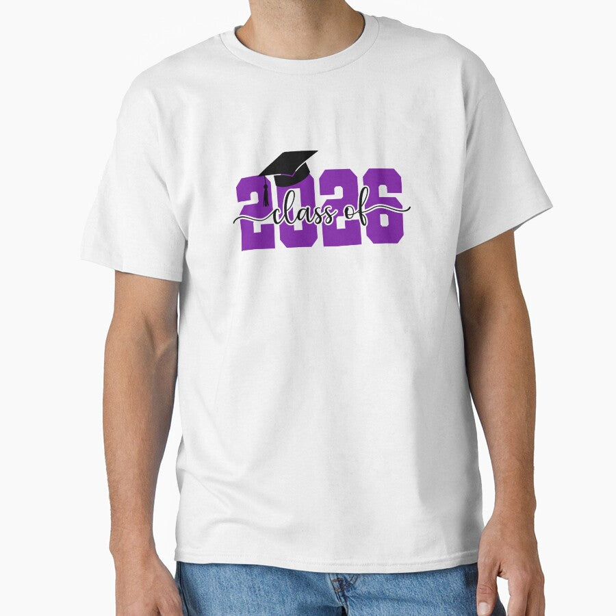 Class of 2026 Graduation Cap Purple Design Gifts by Maniutek