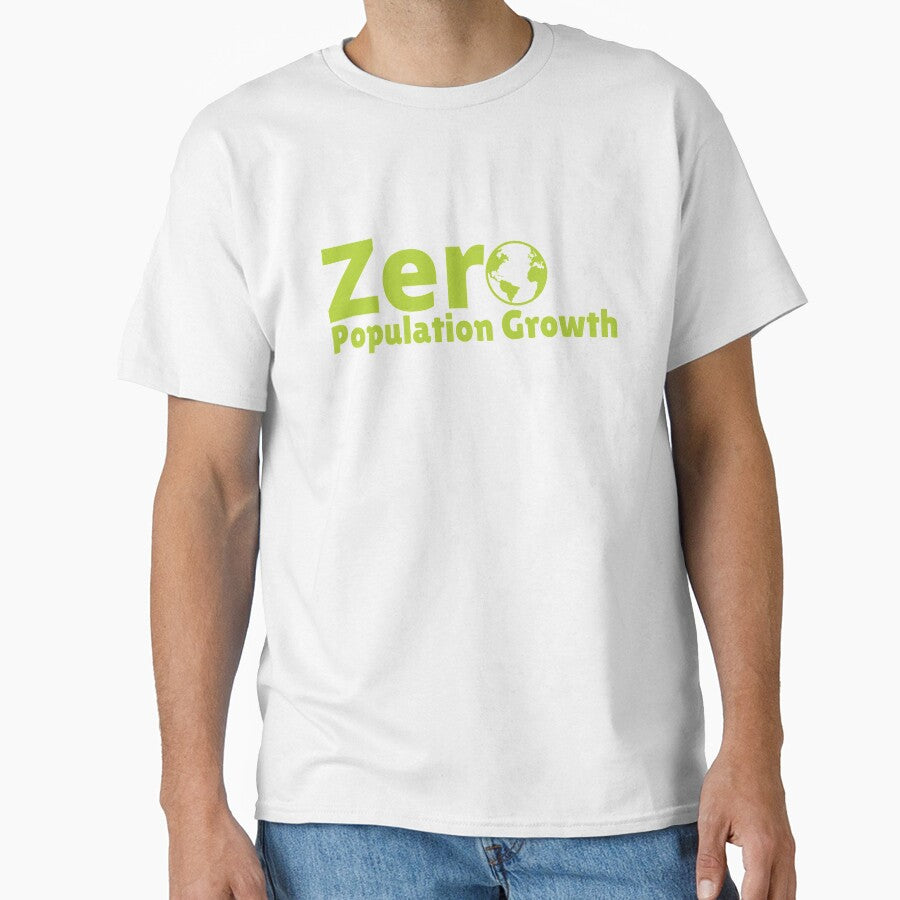 Zero Population Growth Text Design by EarthArtDesigns