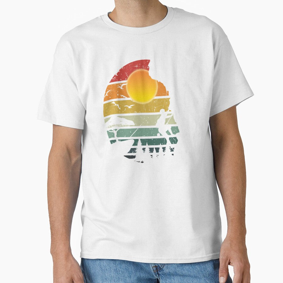 Vintage Style Rock Climbing Retro Bouldering Climber by samah82