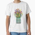 Bouquet of Native Flowers in Teal by Bittersweet Gardener
