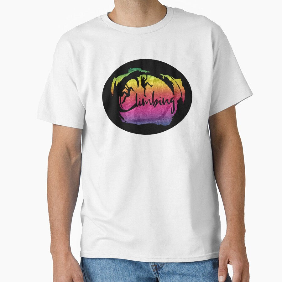 Climbing bouldering gift in colorful - bouldering by MadandMean