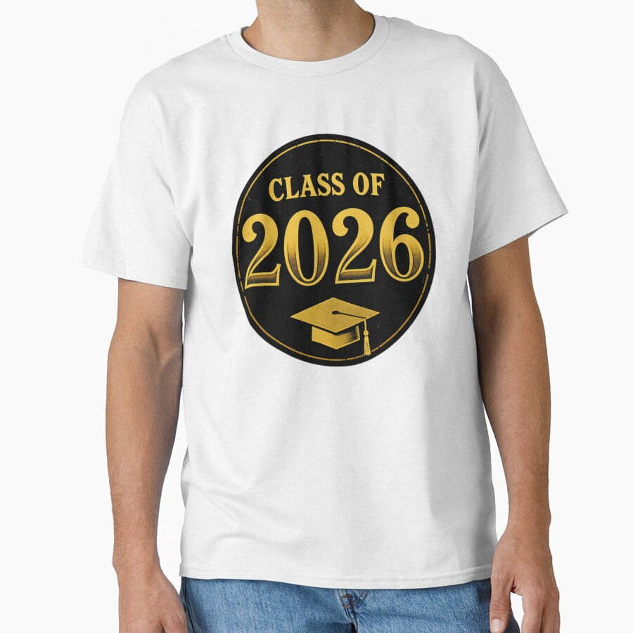 Bold Class of 2026 Graduation Badge by InkognitoPrints