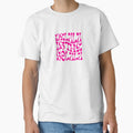 Delulu Is the Solulu Groovy Hot Pink Gen Z Aesthetic Funny TikTok Y2K Meme Quote by darkskydelights