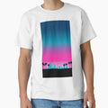 Grid Horizon | 80s Aesthetic Neon City Album Cover by Esterlane