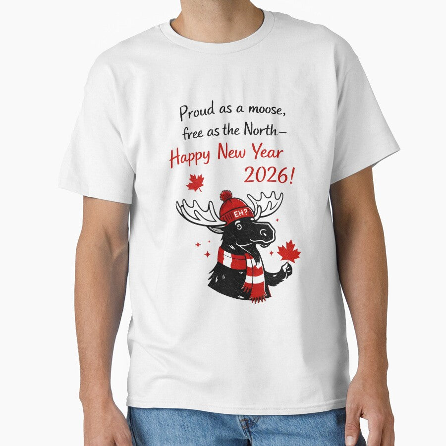 Canadian New Year Moose by HowToCanadian