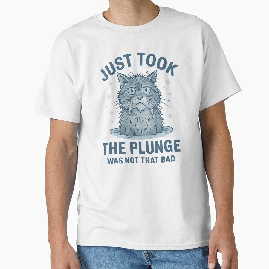 Cold Plunge Cat by Meandmyshop