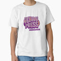 Funny Neurodivergent Shirt Delulu Press Reality Is Optional Retro Style ADHD Humor Neurospicy Humor Mental Health Sarcasm by RealLifeMerchies