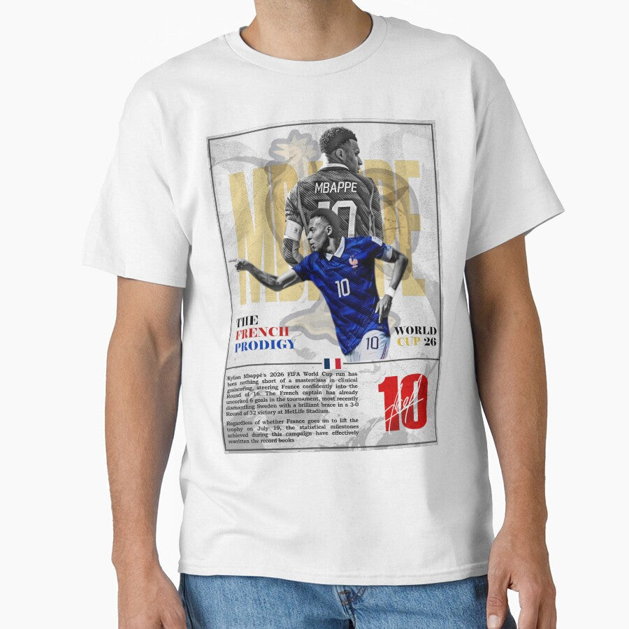 Kylian Mbappe France World Cup 2026 Poster Art Print by Af-RT10
