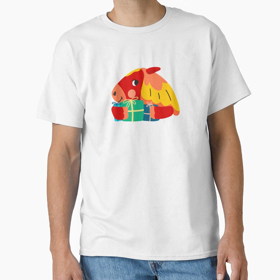 Fire Horse Chinese Zodiac Mascot with Gifts Lunar New Year 2026 Character by ZayamiArt