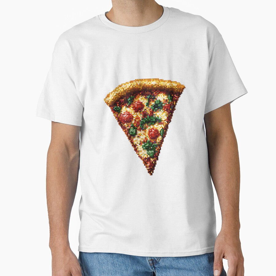 Pixel Art: Pixelated Pizza by bapupa