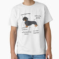 Anatomy of a Dachshund - Doxie Mom Gift by RNTStudio