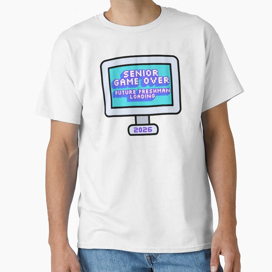 Video Game Graduation T-Shirt — High School Grad Bound for College by SquirrelDesignLLC