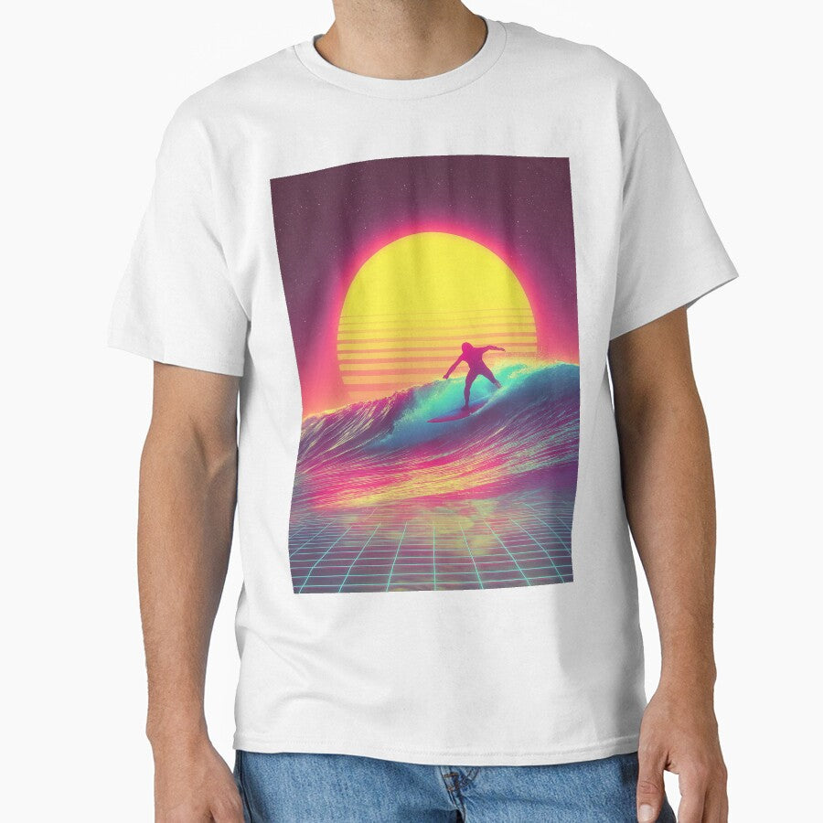 Neon Tide Rider by ArgentoArt