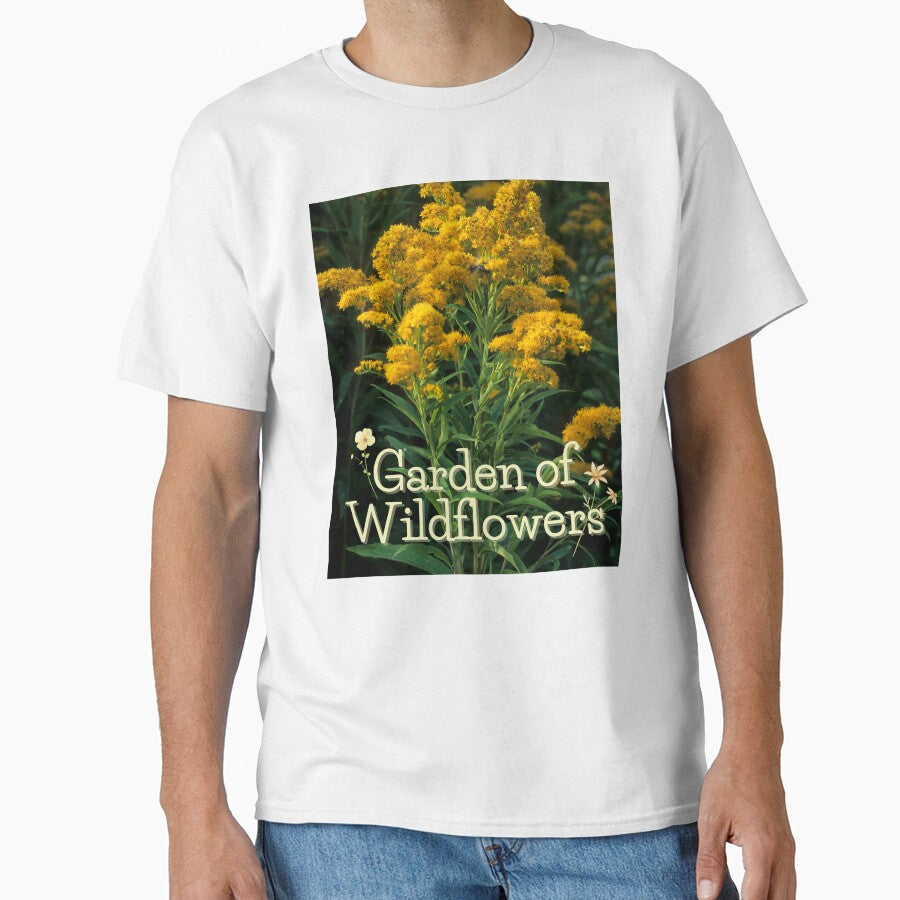 Garden Of Wildflowers Native Plants Yellow Goldenrod Design by EarthArtDesigns