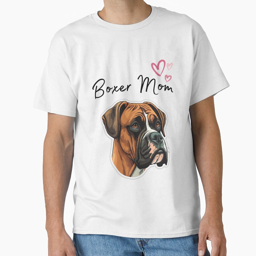 boxer mom - boxer dog by TEEJAMBOREE