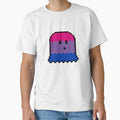 pixel art bisexual pride ghost sprite by sezalilly