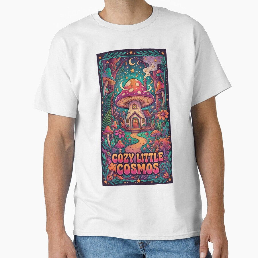 Cozy Little Cosmos Mushroom House – Magical Fantasy Forest Cottage by RYAN48011