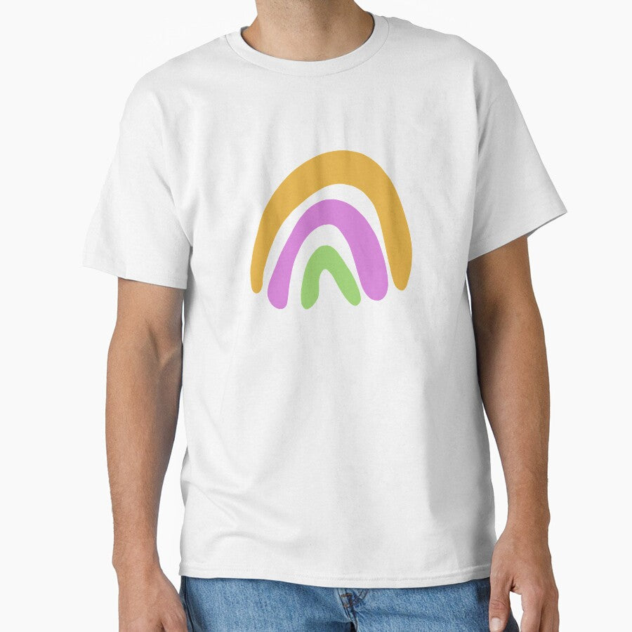 Purple Orange and Green Rainbow by ebullient
