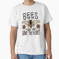 Bees will save the planet simpel design by Leivenaar