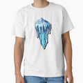 Cute Pixel Shiny Icicle in Cool Blue Tones by BankMano