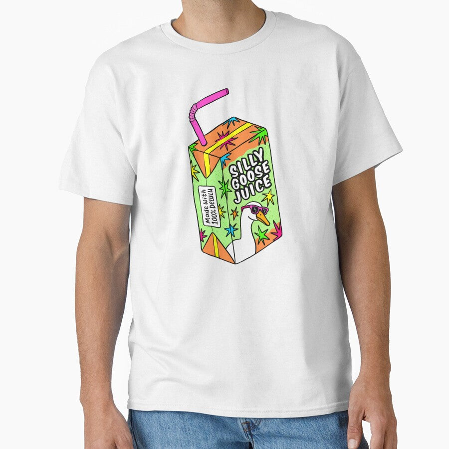Silly Goose Juice Box – Funny Goose Meme Design by Splendid Scibbles