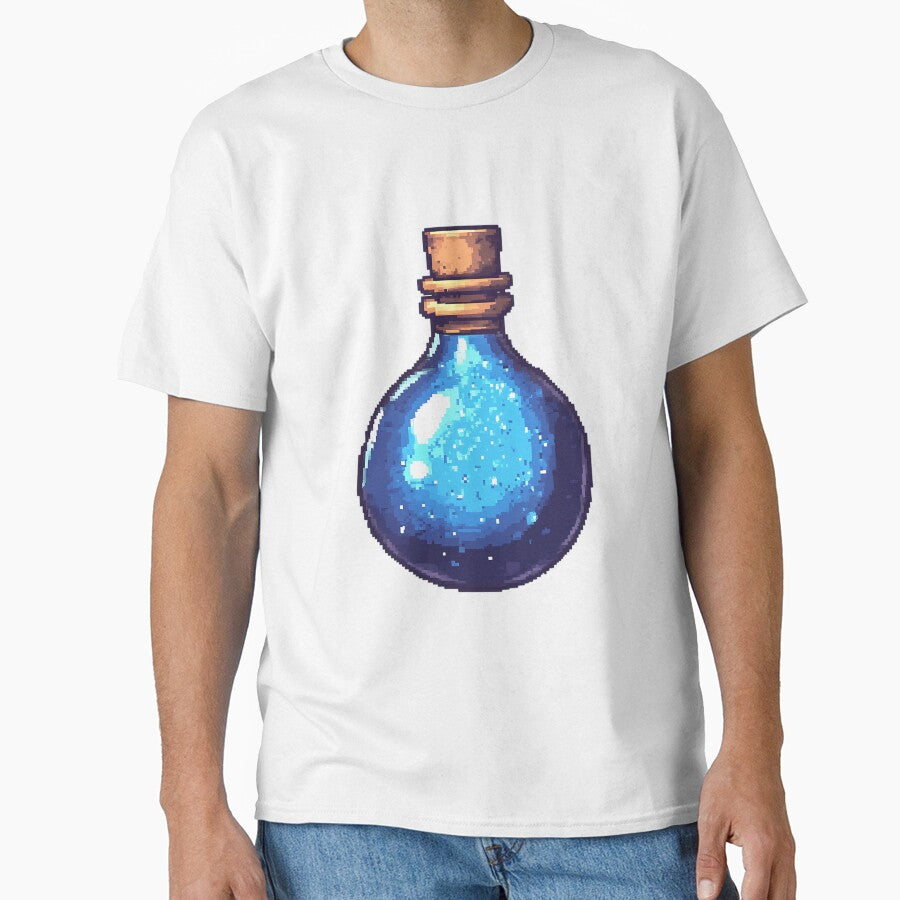 Pixel Art: Pixelated Mana Potion by bapupa