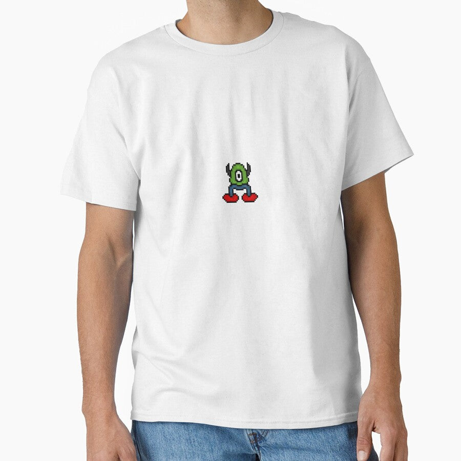 One-Eyed Pixel Creature – Cute Green Monster by PixelLabStore