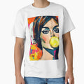 Bubble Pop Attitude - Bold Feminine Energy Framed in Vibrant Color and Urban Expression by OlfactoART Studio
