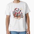 Panda Santa and Raccoons by NicolasGlowArt