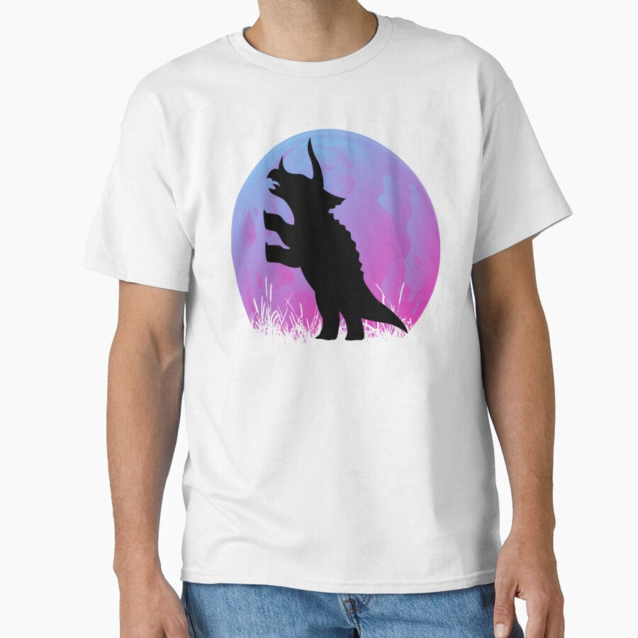 Triceratops Dinosaur T-Shirt by BSFT