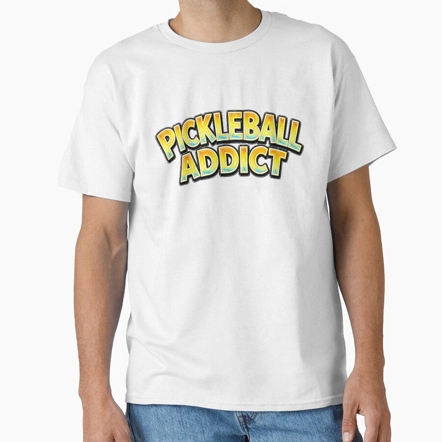 Pickleball Addict – Hand Drawn Childlike Typography by Mac Sketches