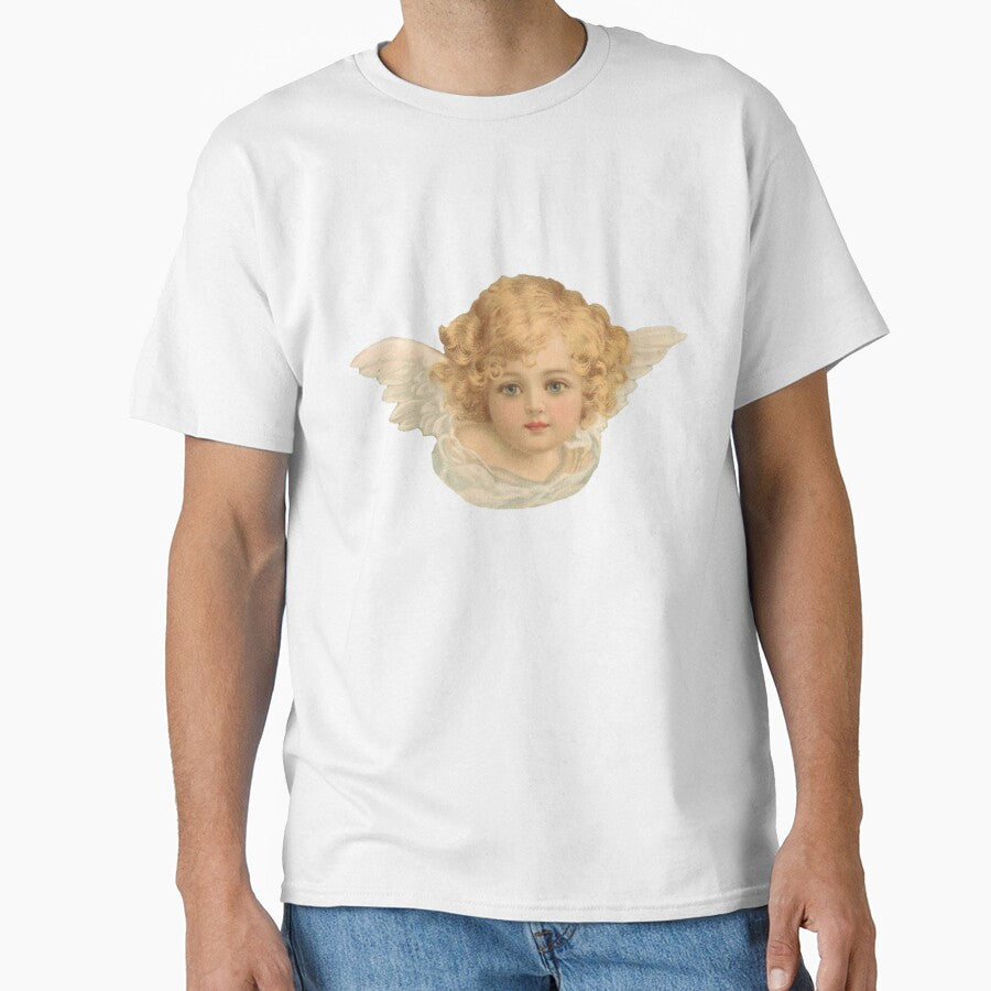 Vintage Cherub Sticker by weepingw1llow